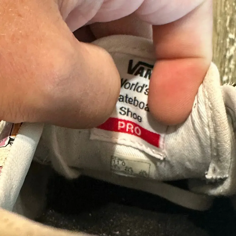 Vans Vanosaur Dinosaur Pro Ultracush HD Sneakers Limited Rare Men’s Size 11